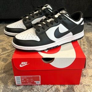 Nike Dunk Low Retro Men’s Size 10 - Pandas BNIB